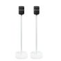 Coppia di piedistalli Vebos con Yamaha True X Speaker 1A Bianco Doppio
