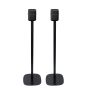 Coppia di piedistalli Vebos con Yamaha True X Speaker 1A Nero Doppio