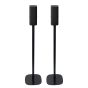 Coppia di piedistalli Vebos con Yamaha True X Speaker 3A Nero Doppio