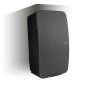 Supporto a muro Vebos per Angolo Sonos Five Nero - Verticale