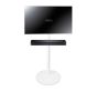 Piedistallo Vebos per Televisione Bose TV Speaker bianco