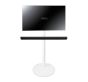Piedistallo Vebos per Televisione Yamaha Sound Bar bianco