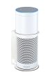 Supporto a muro Vebos per Amazon Echo bianco