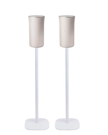 Coppia di piedistalli Vebos con Samsung R1 WAM1501 Bianco Doppio