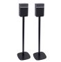 Coppia di piedistalli Vebos con Bose SoundTouch 10 Nero Doppio