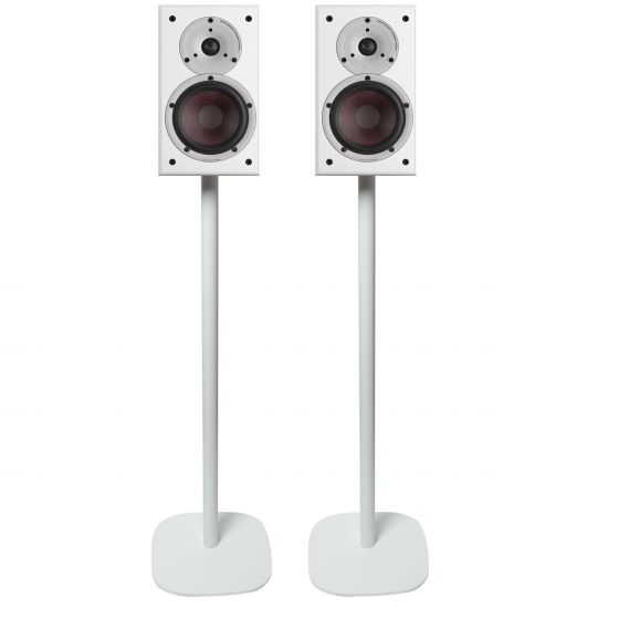 Vebos piedistallo Diffusori da scaffale bianco doppio 17x22 XS (60cm)