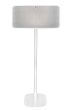 Piedistallo Vebos con Bluesound Mini bianco