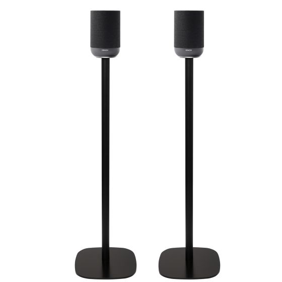 Piedistallo Vebos con Denon Home 200 Nero Doppio