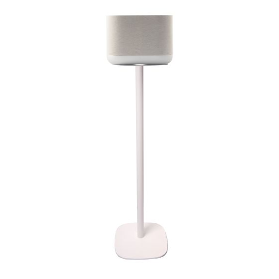 Piedistallo Vebos con Denon Home 400 bianco