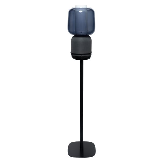 Piedistallo Vebos con Ikea Symfonisk Lamp nero