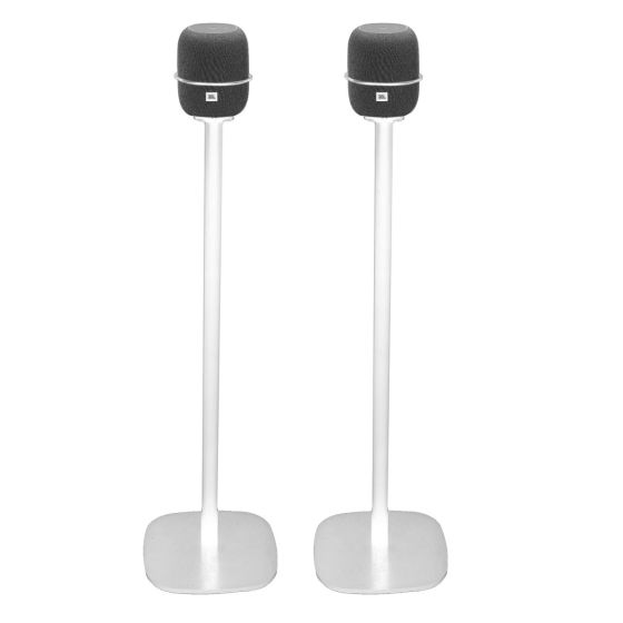 Piedistallo Vebos con JBL Link Music Bianco Doppio