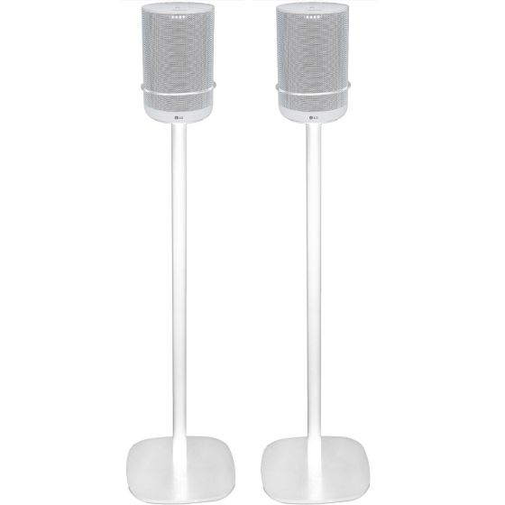 Piedistallo Vebos con LG WK7 Bianco Doppio