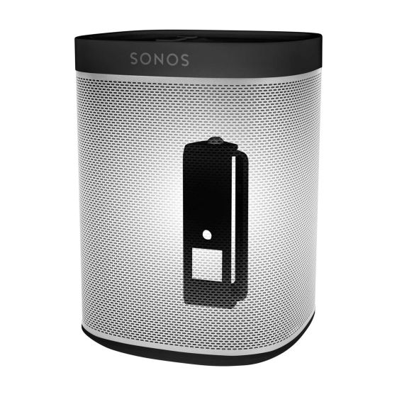Supporto a muro Vebos per Sonos Play 1 nero