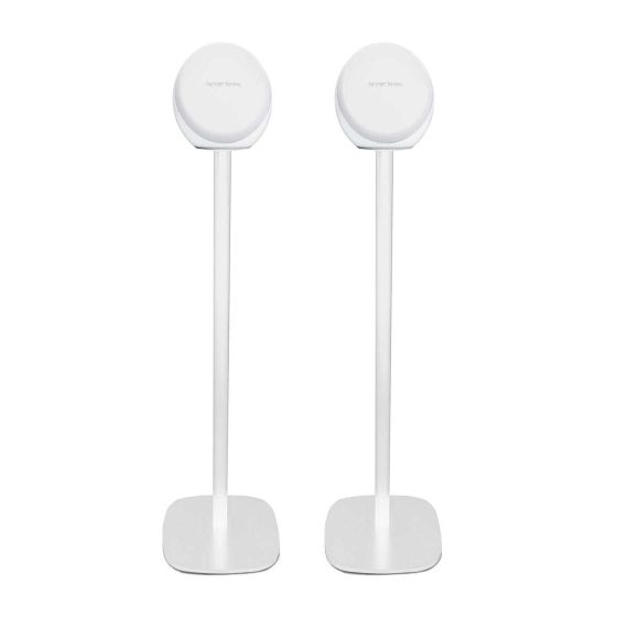 Piedistallo Vebos con Harman Kardon Omni 10 Bianco Doppio