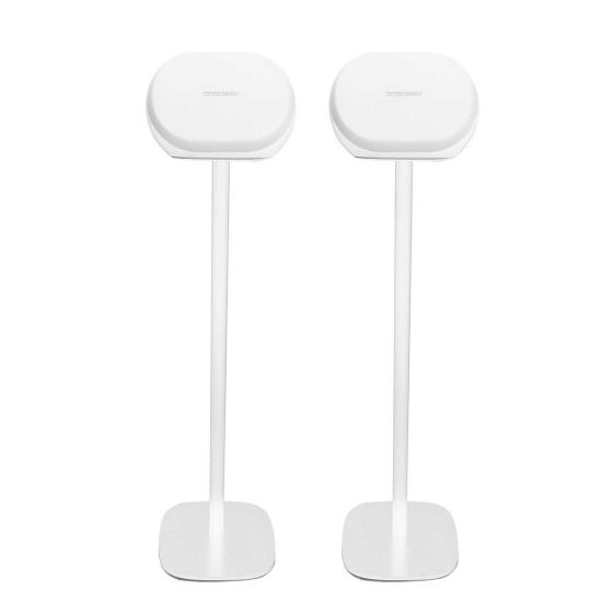 Piedistallo Vebos con Harman Kardon Omni 20 Bianco Doppio