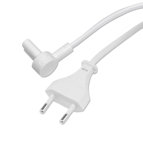 Cavo di alimentazione Vebos con spina angolata per Sonos Era 300 bianco 25cm