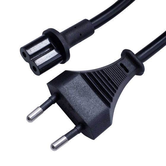 Cavo di alimentazione Vebos con spina angolata per Sonos Play 5 nero 3m