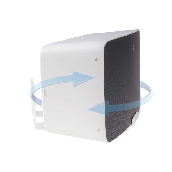 Supporto a muro Vebos per Sonos Play 5 Gen 2 Girevole bianco