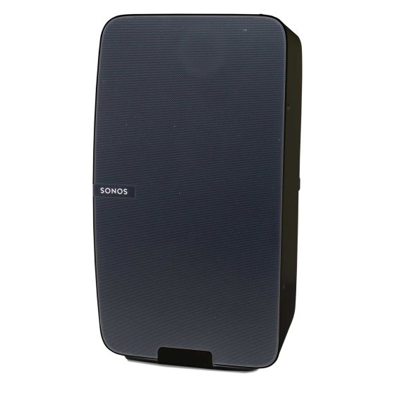 Supporto a muro Vebos per Sonos Five Nero - Verticale