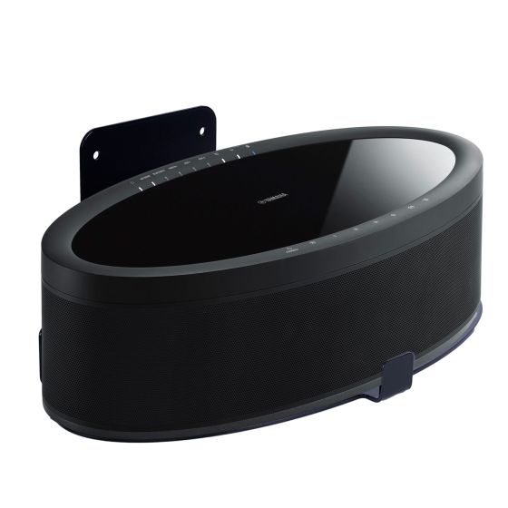 Supporto a muro Vebos per Yamaha MusicCast 50 nero
