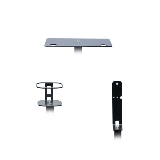 Vebos speaker stand bracket for the Sonos One in color white.