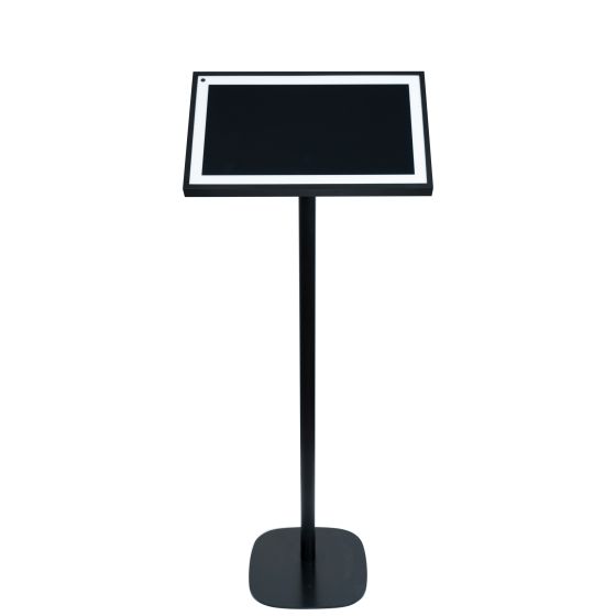 Piedistallo Vebos con Amazon Echo Show 15 nero