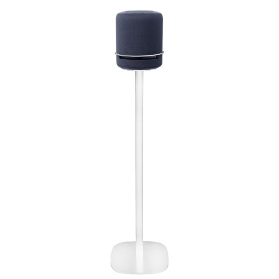 Piedistallo Vebos con Amazon Echo Studio bianco