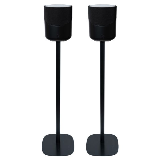 Piedistallo Vebos con Bluesound Pulse M Nero Doppio