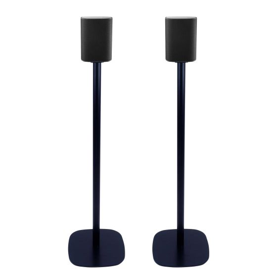 Coppia di piedistalli Vebos con Canton Smart Libero Nero Doppio