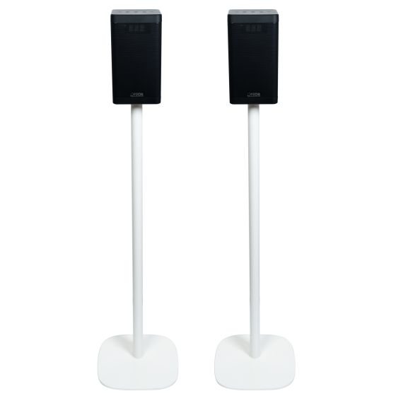Piedistallo Vebos con Canton Smart Soundbox 3 Bianco Doppio