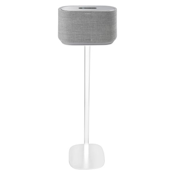 Piedistallo Vebos con Harman Kardon Citation 300 bianco