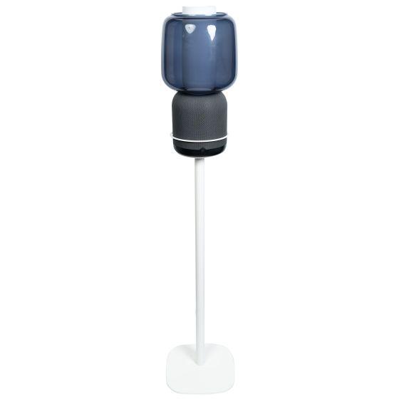 Piedistallo Vebos con Ikea Symfonisk Lamp bianco