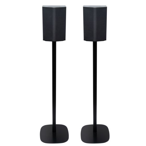 Coppia di piedistalli Vebos con LG DS95QR Nero Doppio