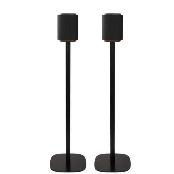 Coppia di piedistalli Vebos con LG Sound Suite M5 Nero Doppio