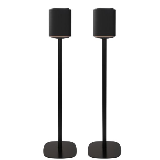 Coppia di piedistalli Vebos con LG Sound Suite M7 Nero Doppio
