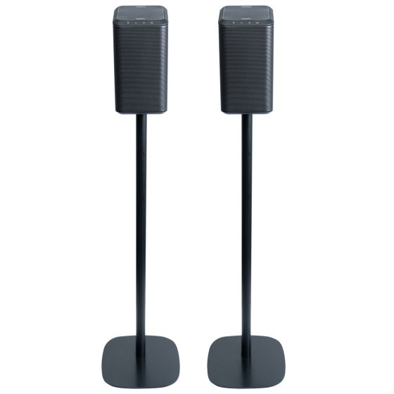 Coppia di piedistalli Vebos con Philips Fidelio TAFS1 Nero Doppio