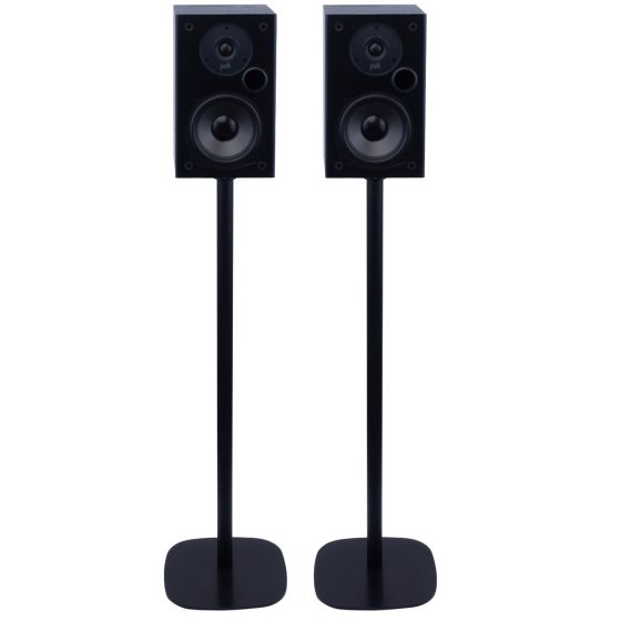 Piedistallo Vebos con Polk T15 Nero Doppio
