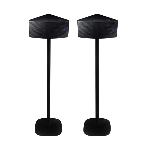 Coppia di piedistalli Vebos con Samsung M3 WAM350 Nero Doppio