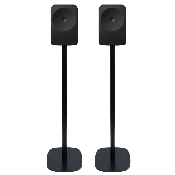 Coppia di piedistalli Vebos con Samsung Music Studio 7 Nero Doppio