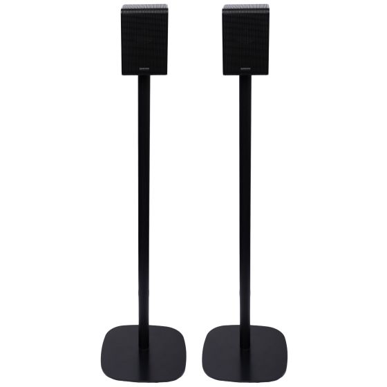 Coppia di piedistalli Vebos con Samsung SWA-9250S Nero Doppio