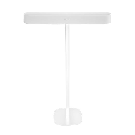 Piedistallo Vebos con Sonos Beam bianco