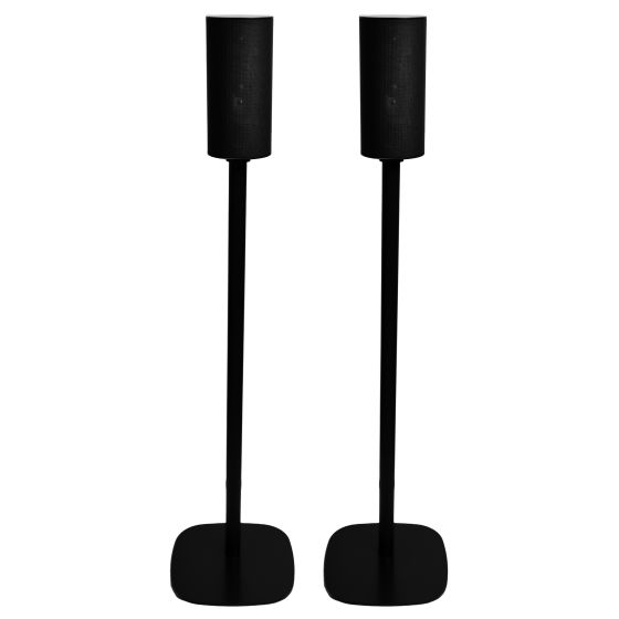 Coppia di piedistalli Vebos con Sony Bravia Theatre System 6 Nero Doppio