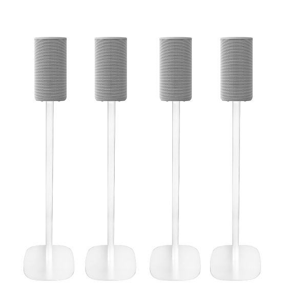 Piedistallo Vebos con Sony HT-A9 Bianco (4 Pezzi)