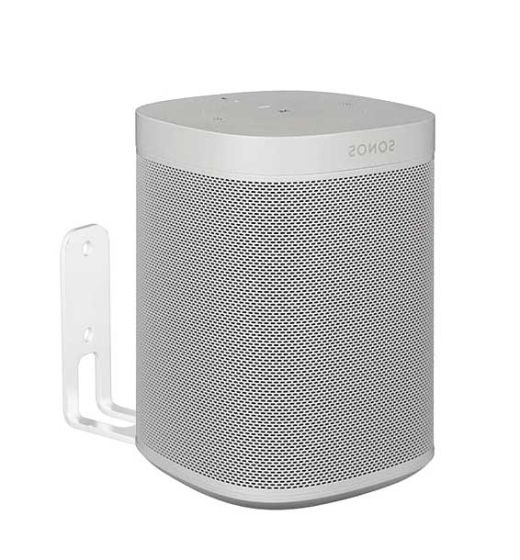Supporto a muro Vebos per Sonos One SL bianco