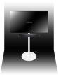 Piedistallo Vebos per Televisione Bose TV Speaker bianco vista aggiuntiva 2